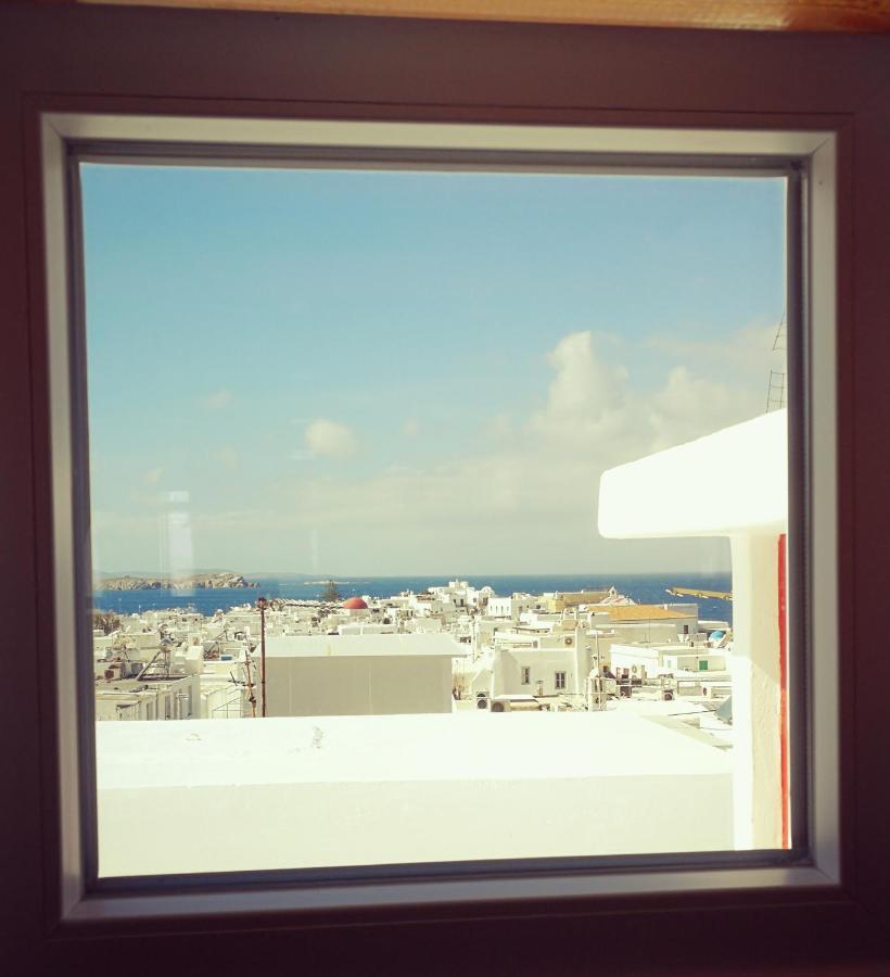 Bright & Relaxing Loft With Attic Room In The Heart Of Mykonos City Mykonos Town Exteriör bild