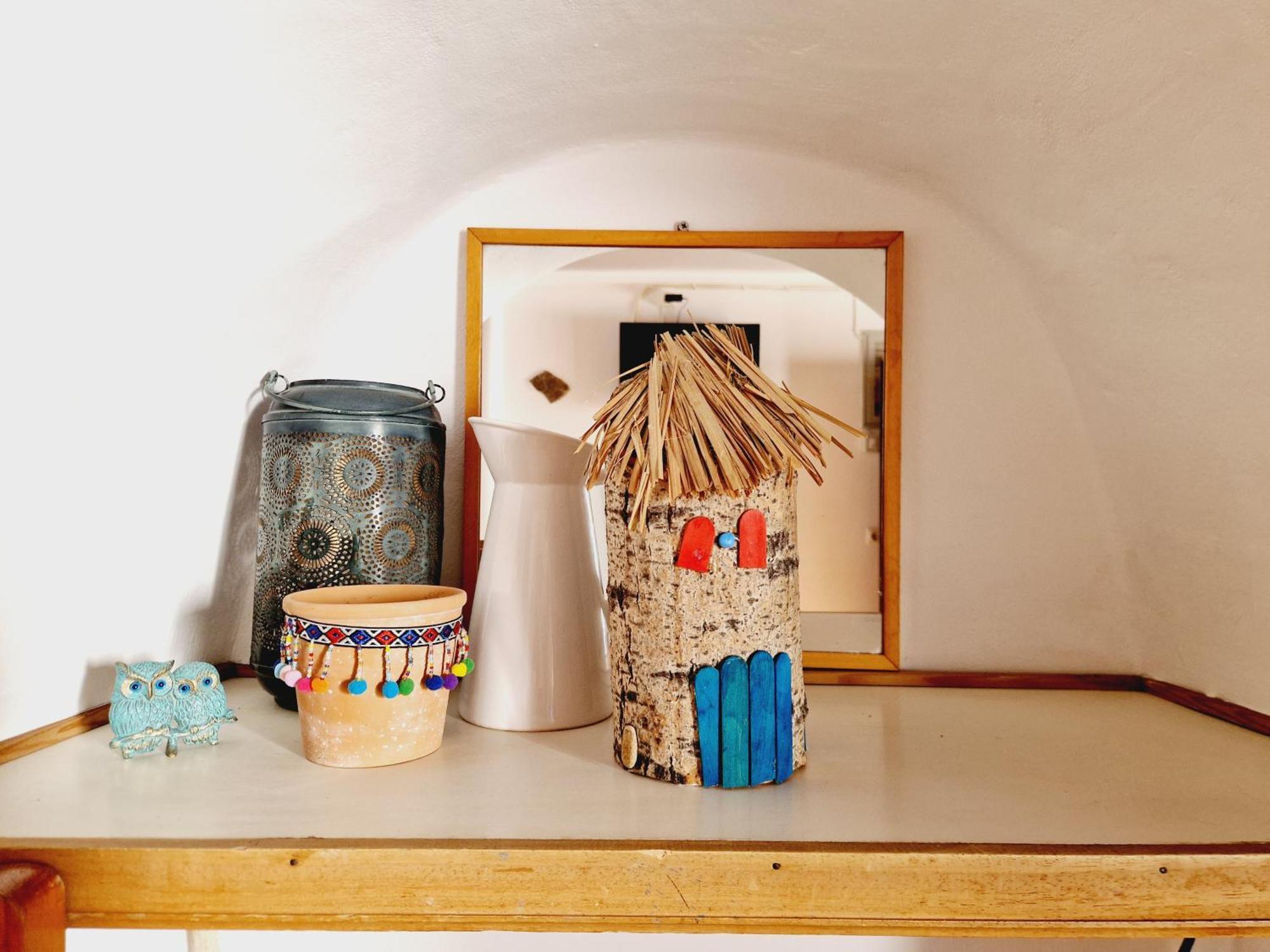 Bright & Relaxing Loft With Attic Room In The Heart Of Mykonos City Mykonos Town Rum bild